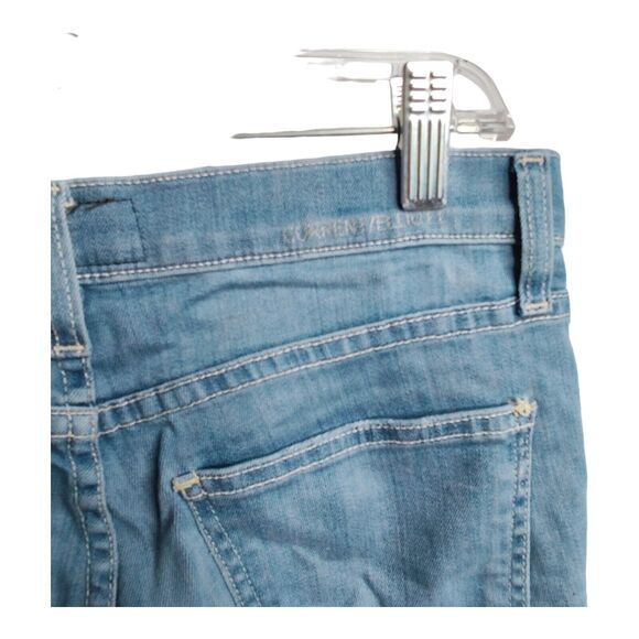 Current/ Elliott Womens Size 6 High Waisted Stiletto Skinny Jeans Light Denim - Picture 7 of 8